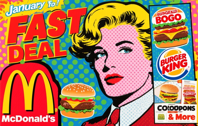 January Fast Food Deals: McDonald's BOGO, Burger King Coupons & More