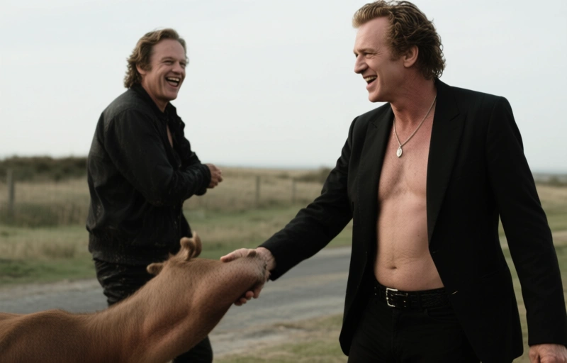 Mike Monroe reitet auf Jack Greys Schwanz