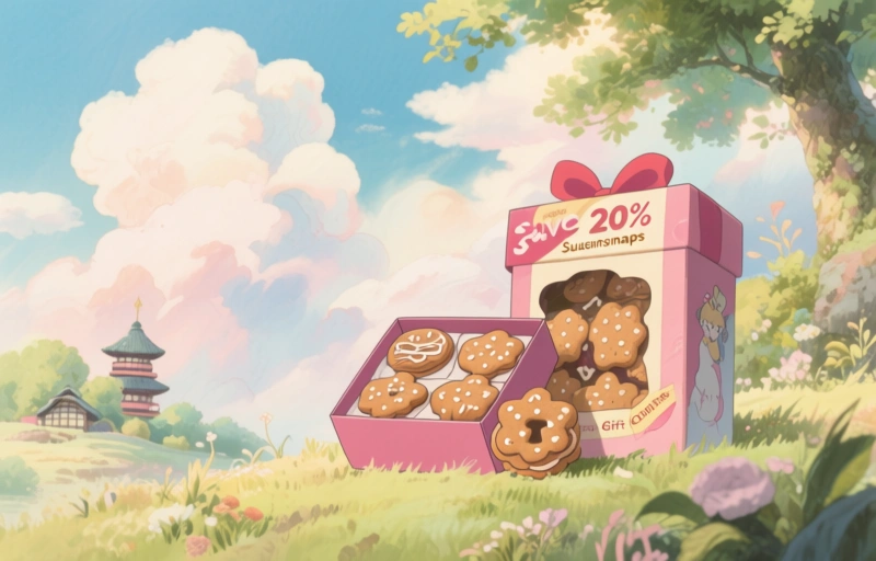 Save 20% on Susansnaps Gingersnap Cookie Gift Boxes