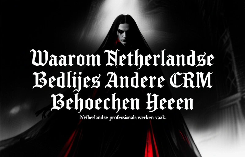 Visuele weergave van Beste CRM Software Nederland 2026