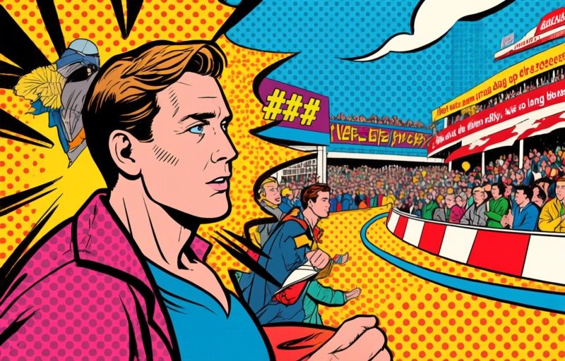 Visuele weergave van Aandelenrally stokt door spanningen in het Midden-Oosten