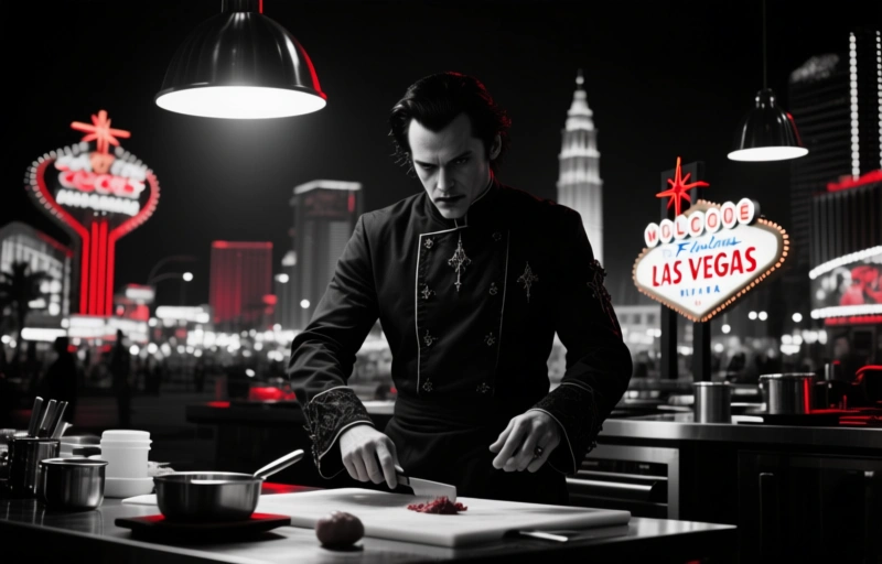 Визуальное представление Битва пиццайоло в Вегасе