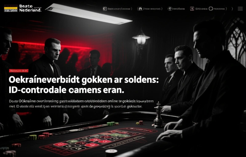 Oekraïne verbiedt gokken voor soldaten: ID-controle komt eraan