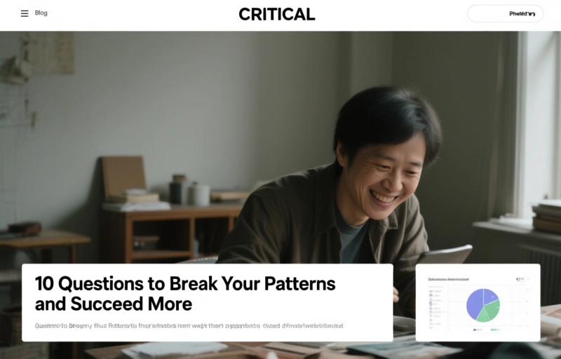 10 Questions to Break Your Patterns and Succeed More