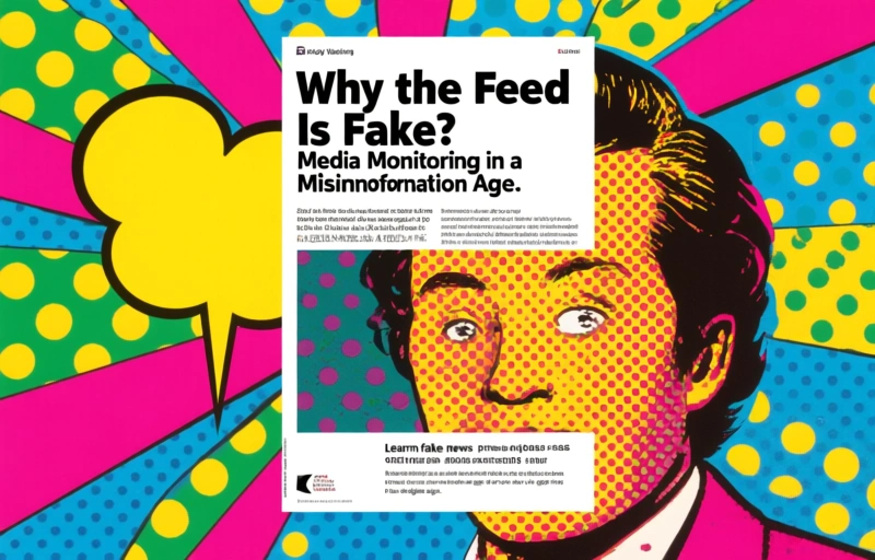 Why the Feed Is Fake: Media Monitoring in a Misinformation Age