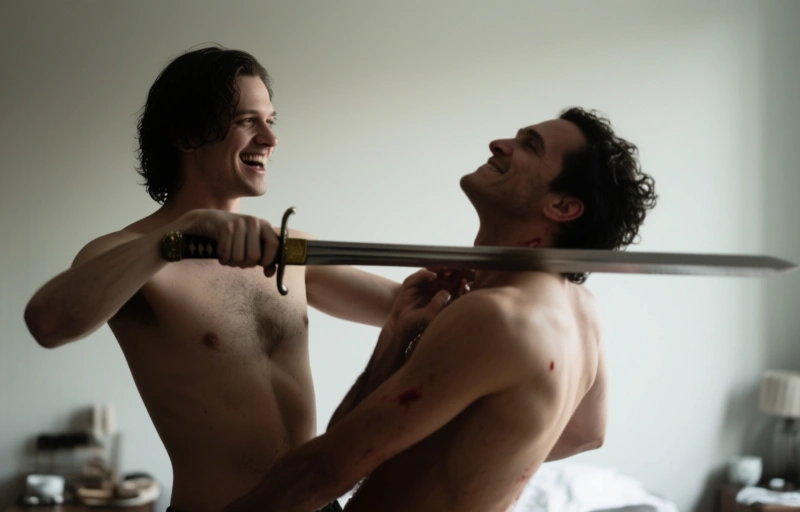 Jaxx Cody: Doppelte Penetration bei Naked Sword