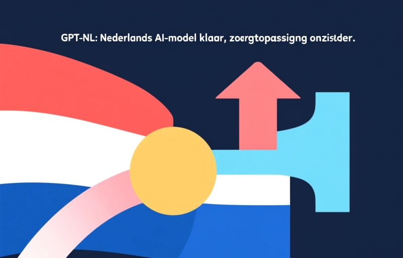 GPT-NL: Nederlands AI-model klaar, zorgtoepassingen onzeker