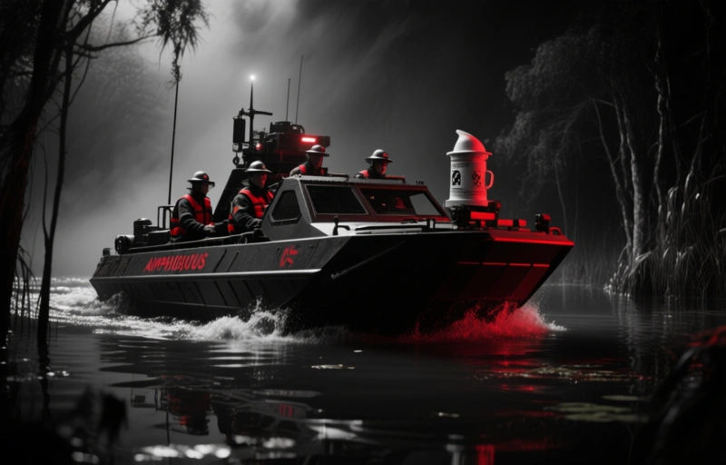 Amphibious Vehicle Saves Lives: Rescue Team's New Tool