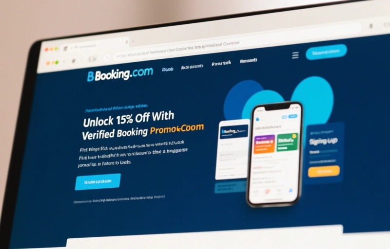 Visual representation of Unlock 15% Off With Verified Booking.com Promo Codes