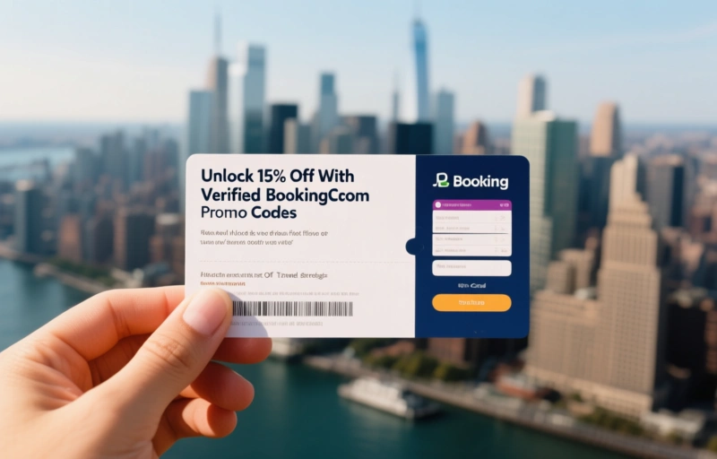 Visual representation of Unlock 15% Off With Verified Booking.com Promo Codes
