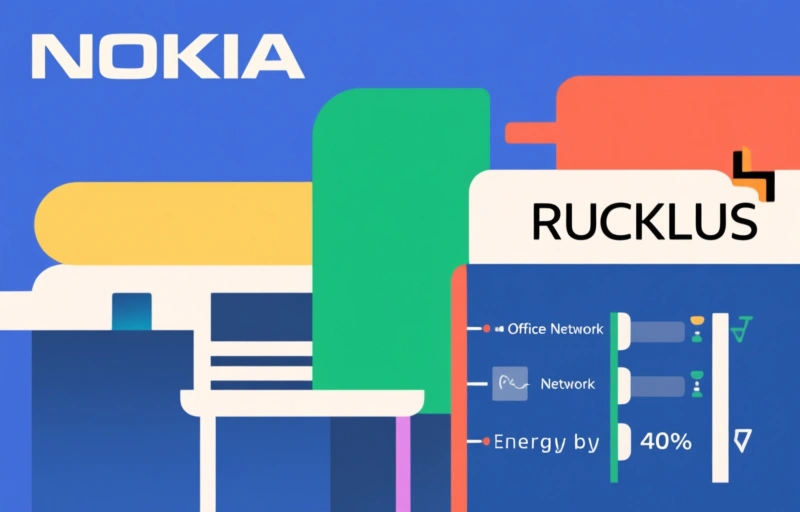 Nokia and RUCKUS Cut Office Network Energy by 40%