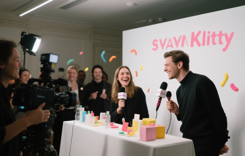 SVAKOM Launches Klitty in Paris: A Playful Press Event