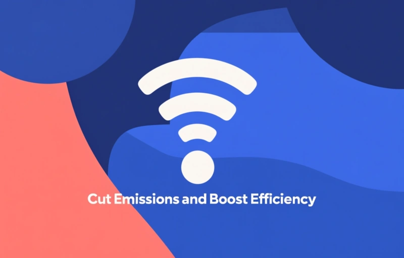 Modern Wireless Networks Cut Emissions and Boost Efficiency
