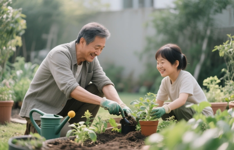 Mindful Father's Day: Nurturing Care Through Gardening