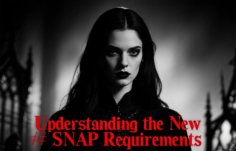Visual representation of New SNAP Work Rules Start Feb 1