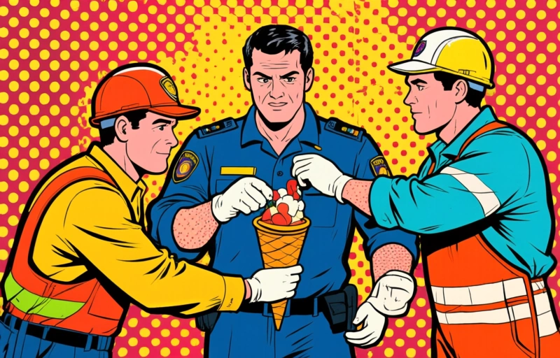 Representación visual de Robo en el Binion's