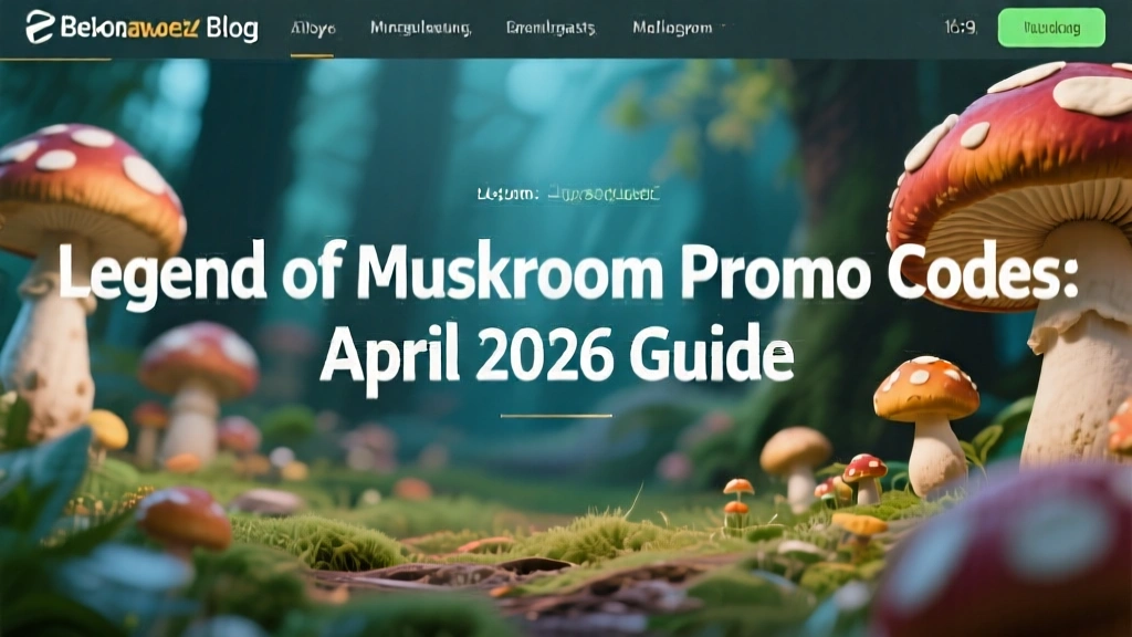Legend of Mushroom Promo Codes: April 2026 Guide