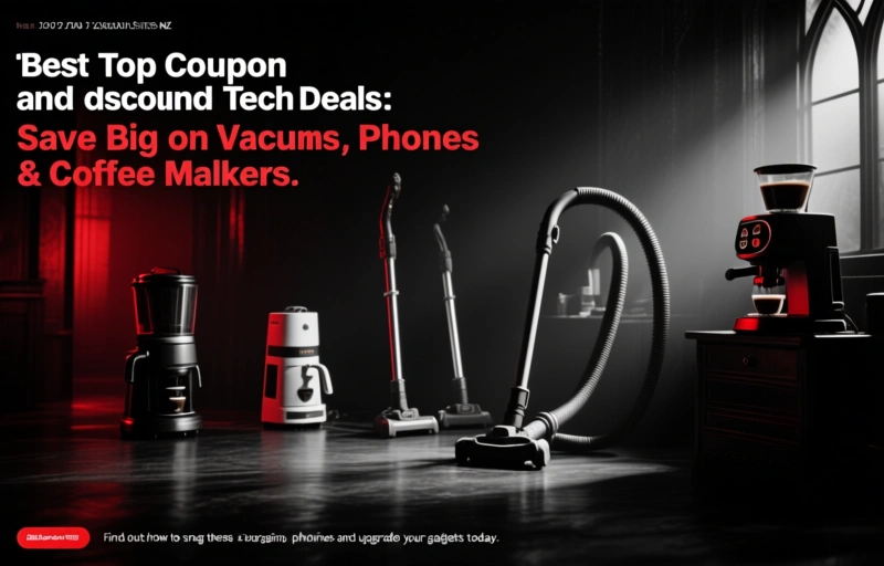 Top New Zealand Tech Deals: Save Big on Vacuums, Phones & Coffee Makers
