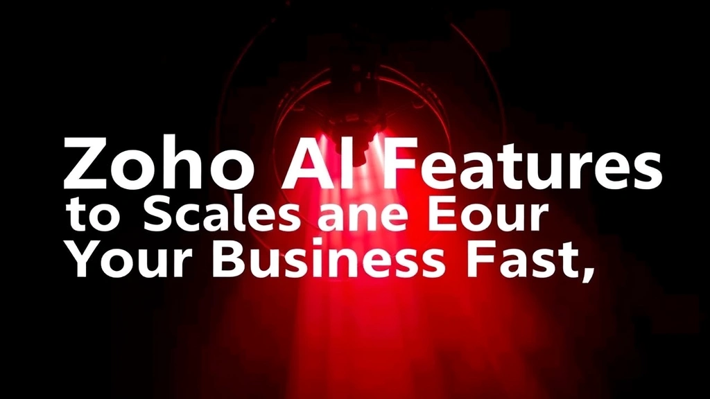 Zoho CRM AI Features to Scale Your Business Fast