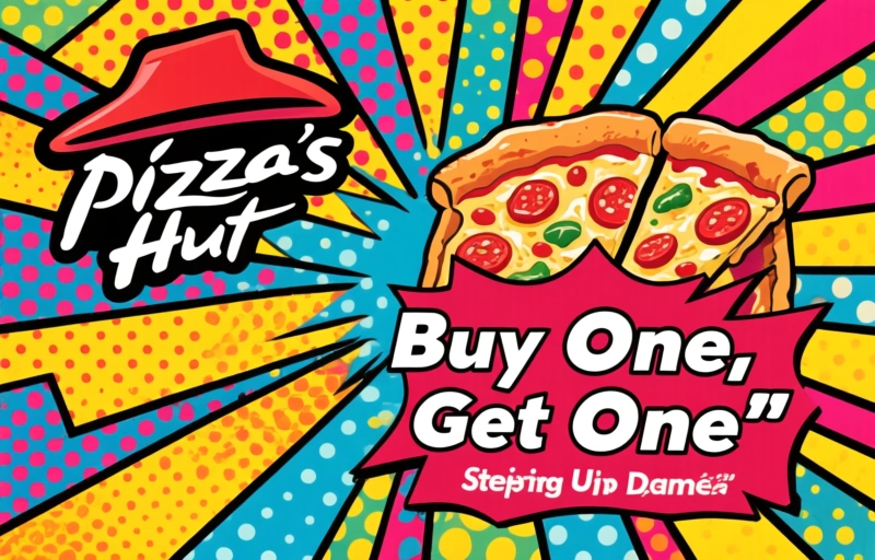 Visual representation of Pizza Hut & Burger King Deals