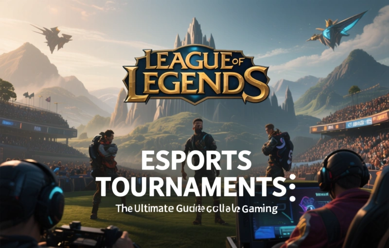 Visual representation of Esports Tournaments