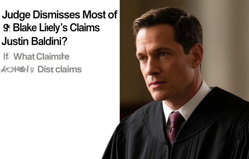 Visual representation of Judge Dismisses Most of Blake Lively's Claims Against Justin Baldoni