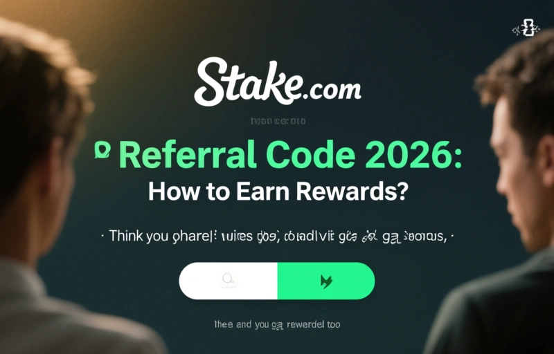 Visual representation of Stake.com Referral Code 2026