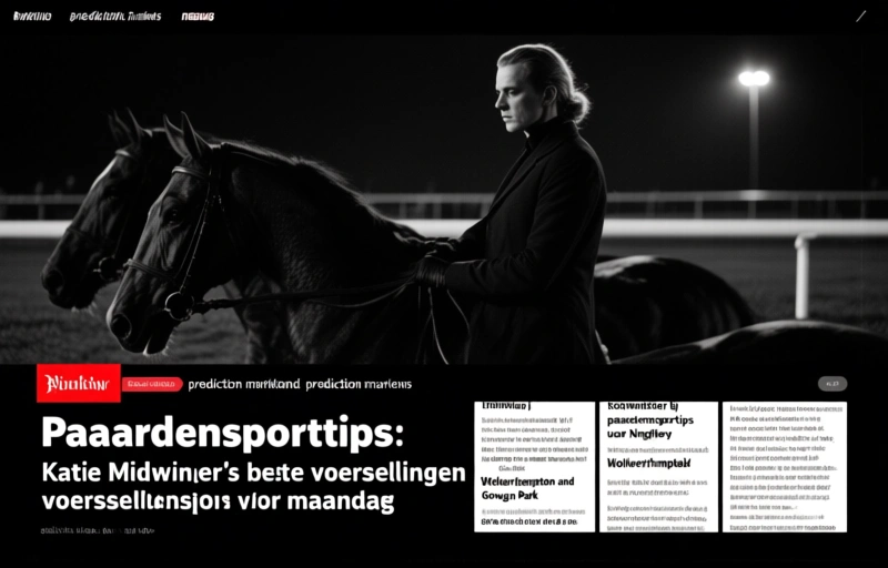 Paardensporttips: Katie Midwinter's beste voorspellingen voor maandag