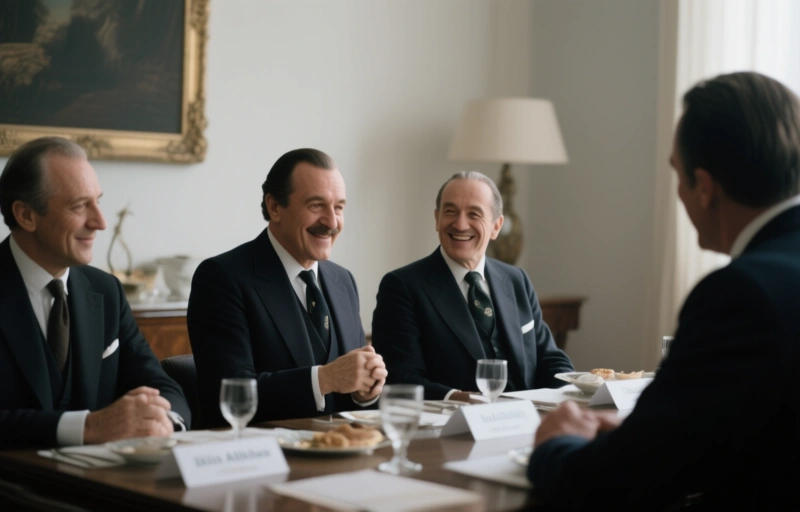 Sir Peter und Alfonso: Ein Treffen der Extraklasse