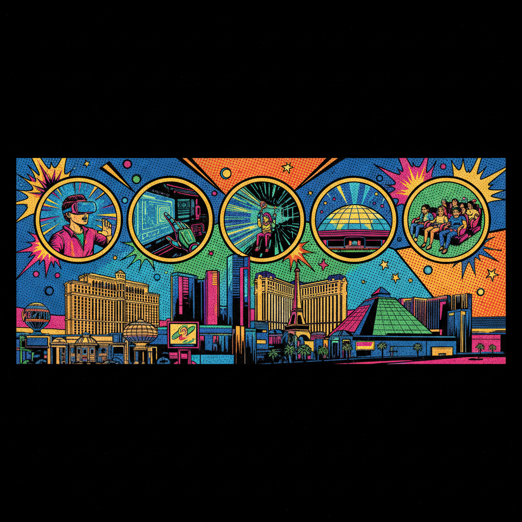 Top 5 High-Tech Erlebnisse in Las Vegas: Immersive Attraktionen