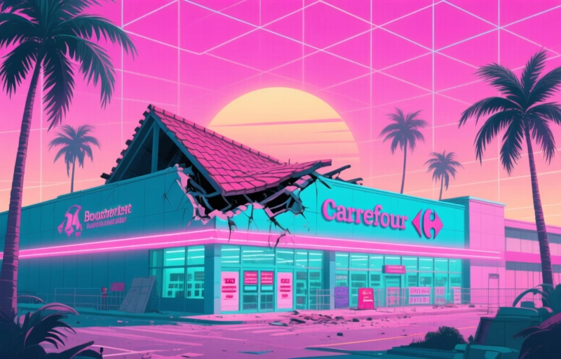 Carrefour Market heropent in juni na dakinstorting