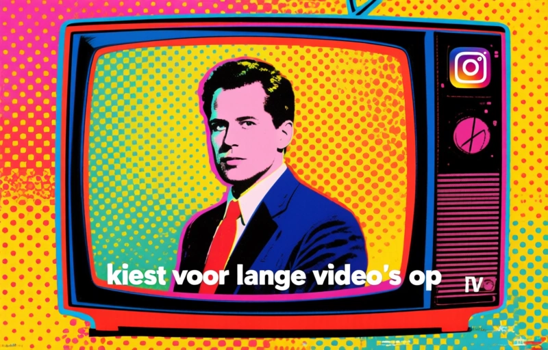Instagram kiest voor lange video's op tv