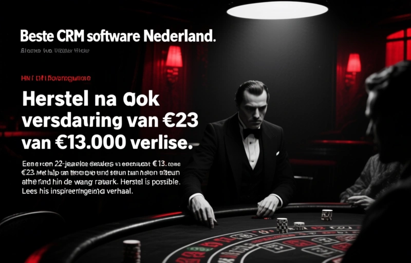 Herstel na gokverslaving: van €23 naar €13.000 verlies