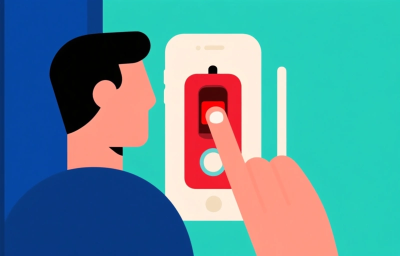 Visuele weergave van Persoonlijk Alarm voor Senioren