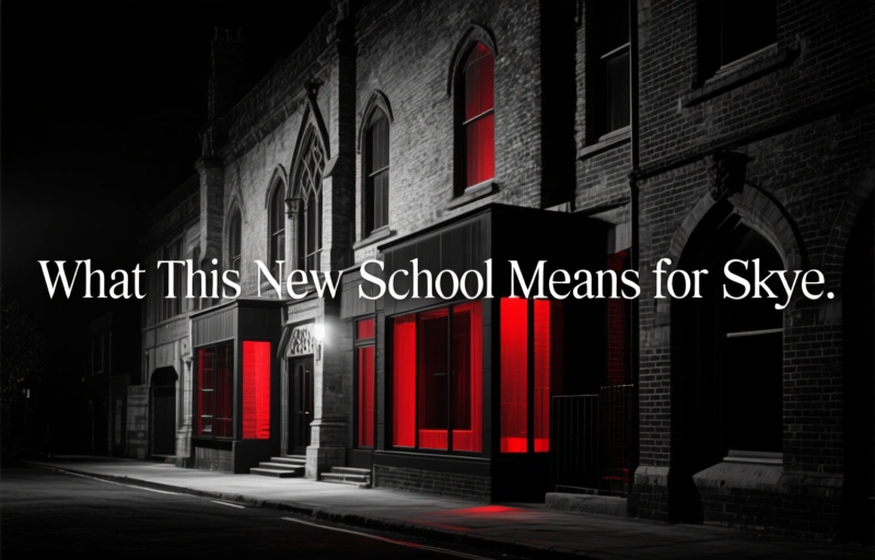 Visual representation of Isle of Skye School Construction Begins with Turf Cutting