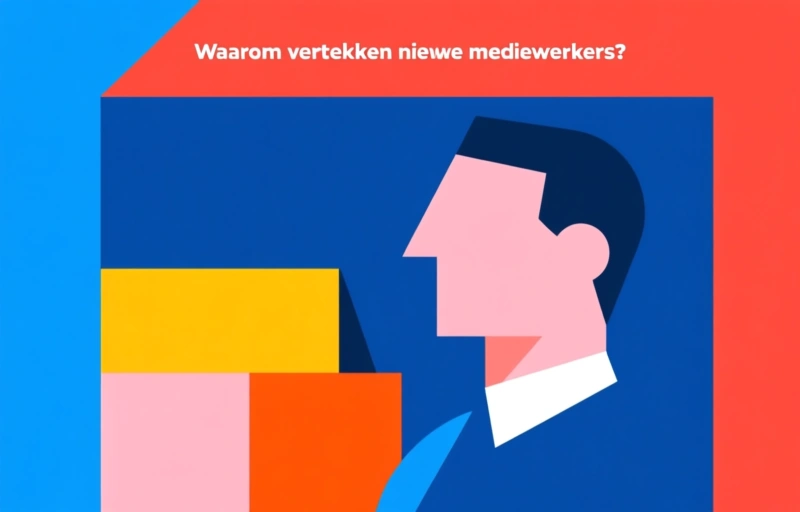 Visuele weergave van Nieuwe zorgmedewerkers vertrekken snel door valse verwachtingen