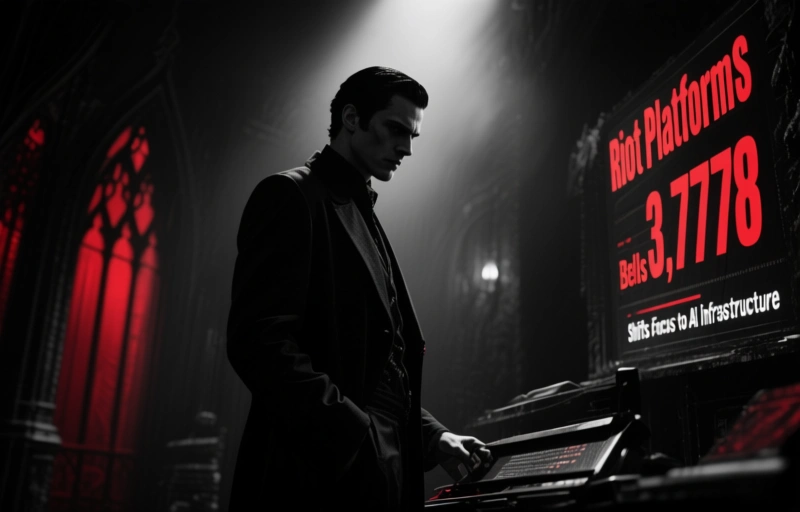 Riot Platforms Sells 3,778 Bitcoin, Shifts Focus to AI Infrastructure