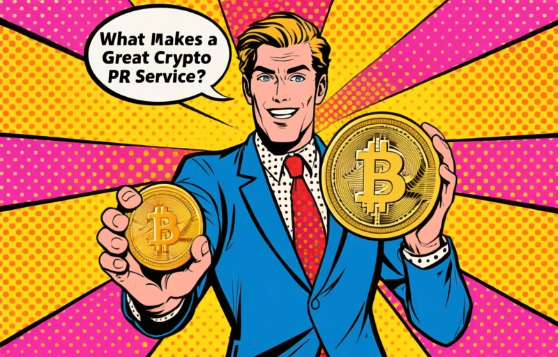 Visual representation of Top Crypto Press Release Distribution Services for 2026