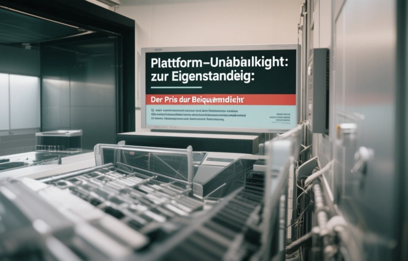 Visuelle Darstellung von Plattform-Unabhängigkeit