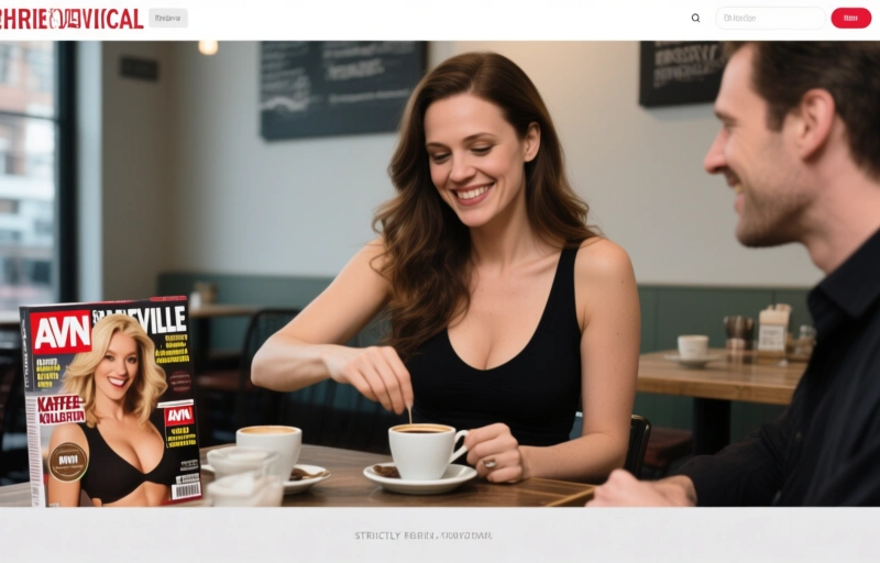 Cherie DeVille bringt Kaffee-Kollektion ins AVN-Magazin