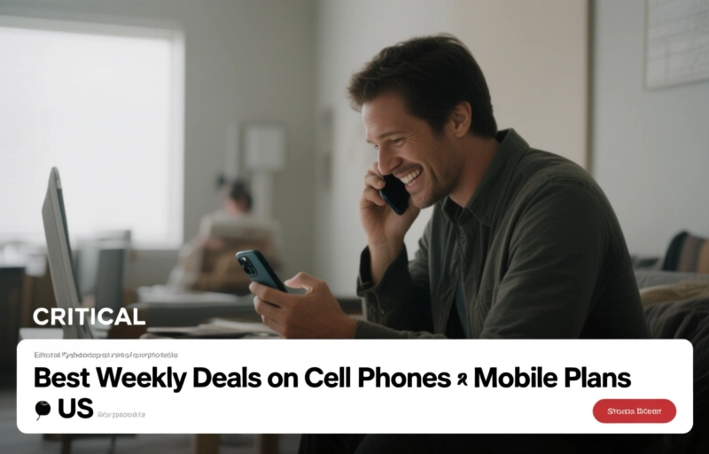 Best Weekly Deals on Cell Phones and Mobile Plans in the US