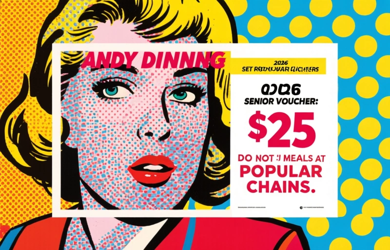 2026 Senior Dining Vouchers: Get $25 Meals at Popular Chains