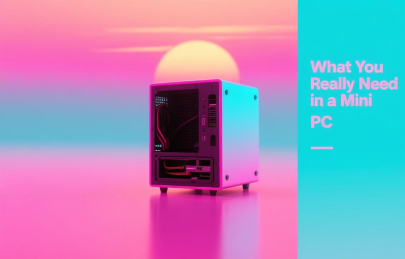 Visual representation of Skip Amazon's Mini PC Sale? Why the M6 Ultra is Smarter