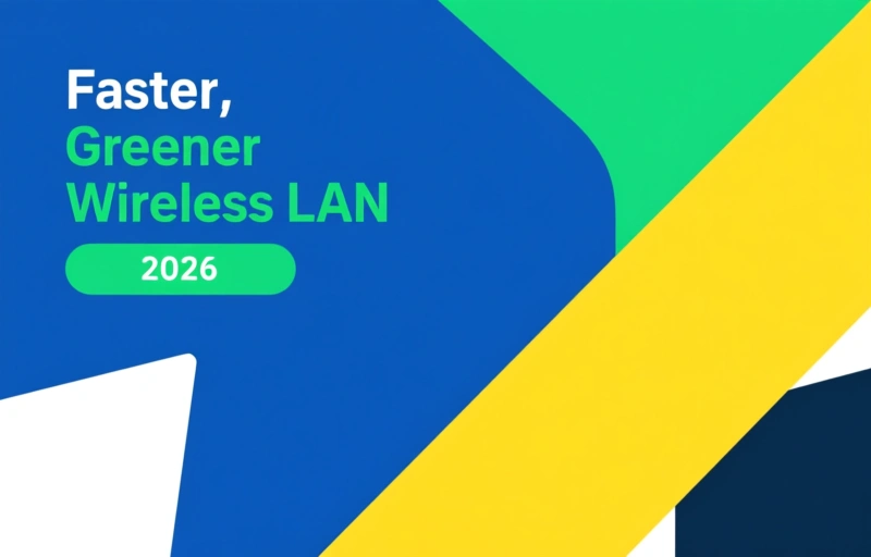 Faster, Greener Wireless LAN Solutions for 2026