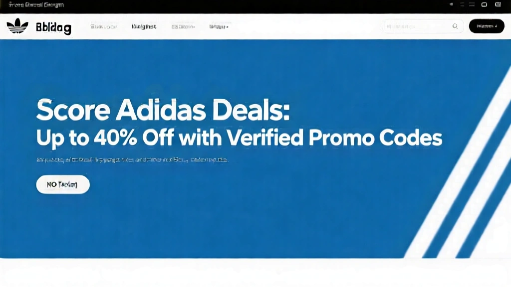Score Adidas Deals: Up to 40% Off with Verified Promo Codes