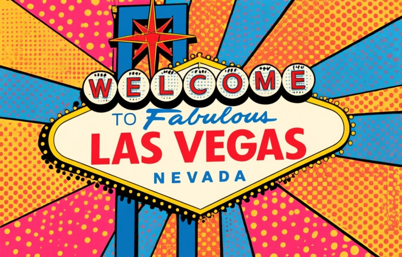 Visuelle Darstellung von Super Bowl 2029 in Las Vegas