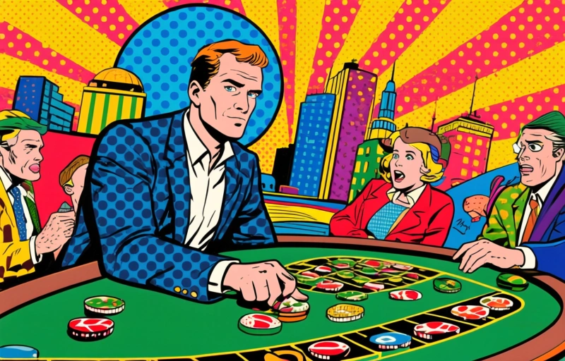 Visuaalinen esitys aiheesta Las Vegasin Downtown-kasinot vahvoina talousmyrskyssä