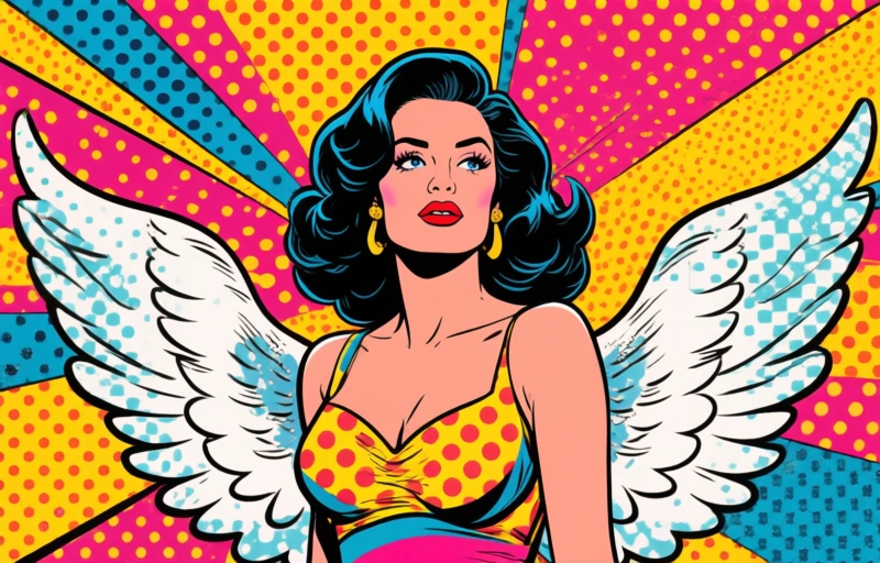 Representación visual de Angelia, la cantante más joven en residir en Las Vegas con 'Eternal Whitney'