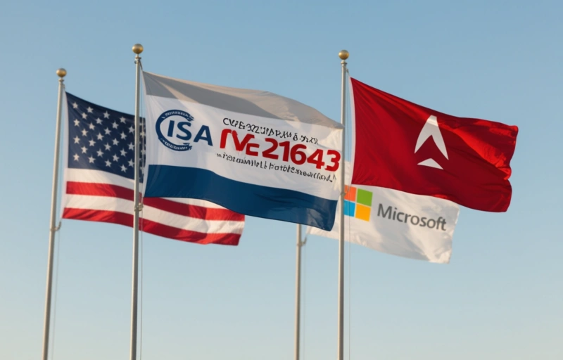 Visual representation of CISA Flags 6 Actively Exploited Flaws in Fortinet, Microsoft, Adobe