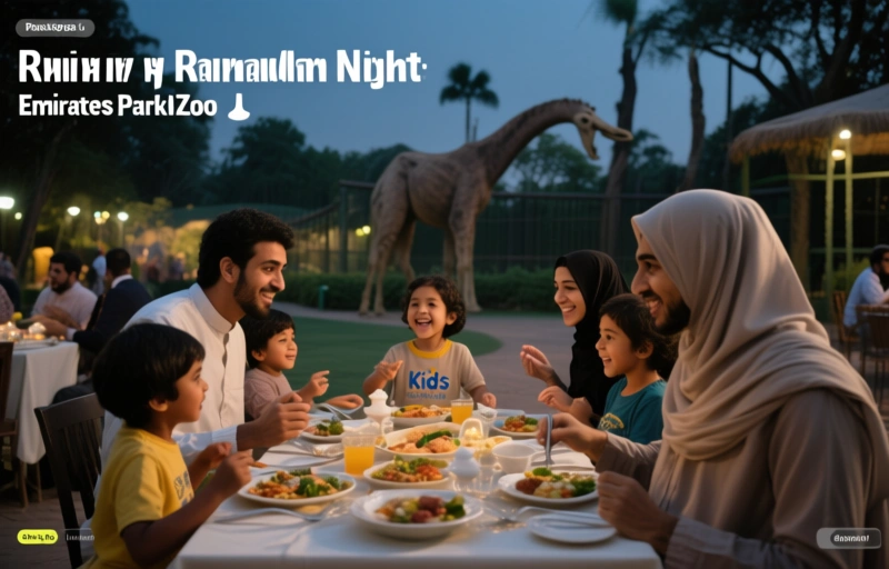 Ramadan Nights at Emirates Park Zoo: Family Iftar & Kids' Activities